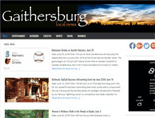 Tablet Screenshot of gaithersburglocalnews.com